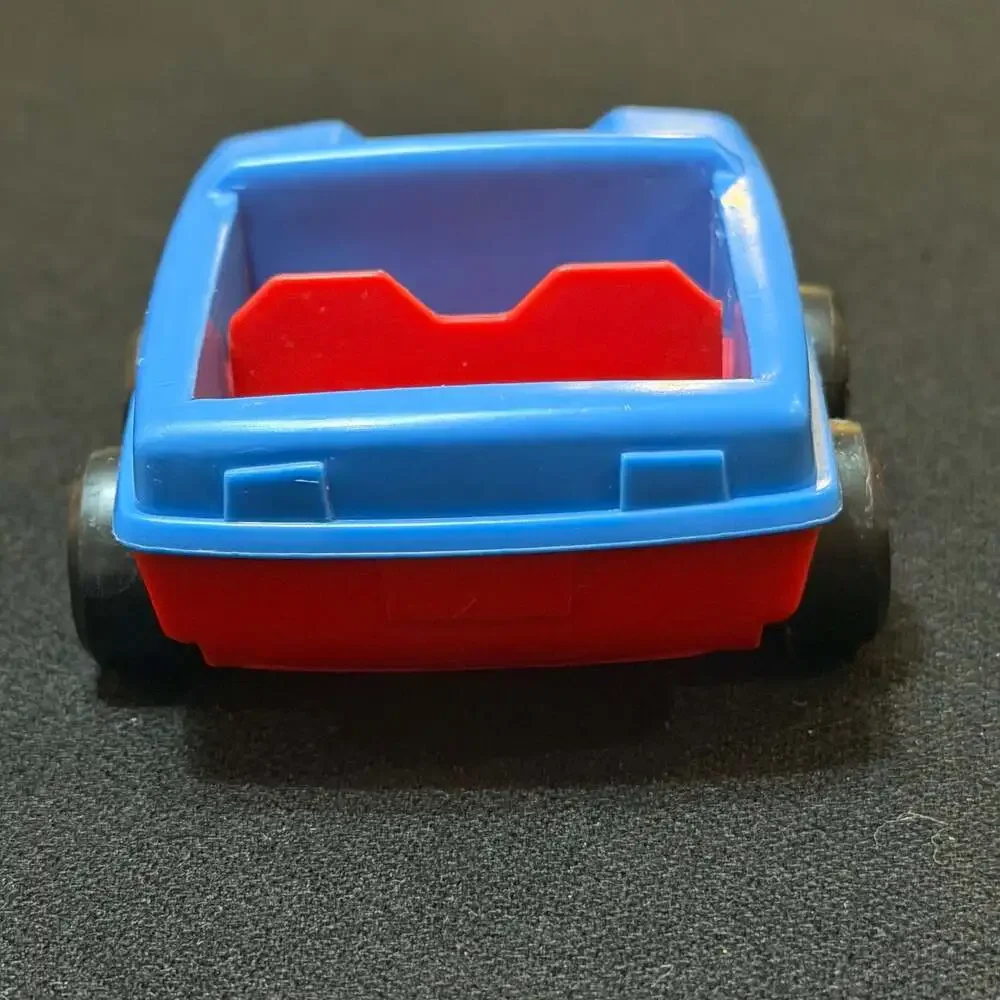 Vintage Playskool Familiar Places Blue Toy Car Item No. 480